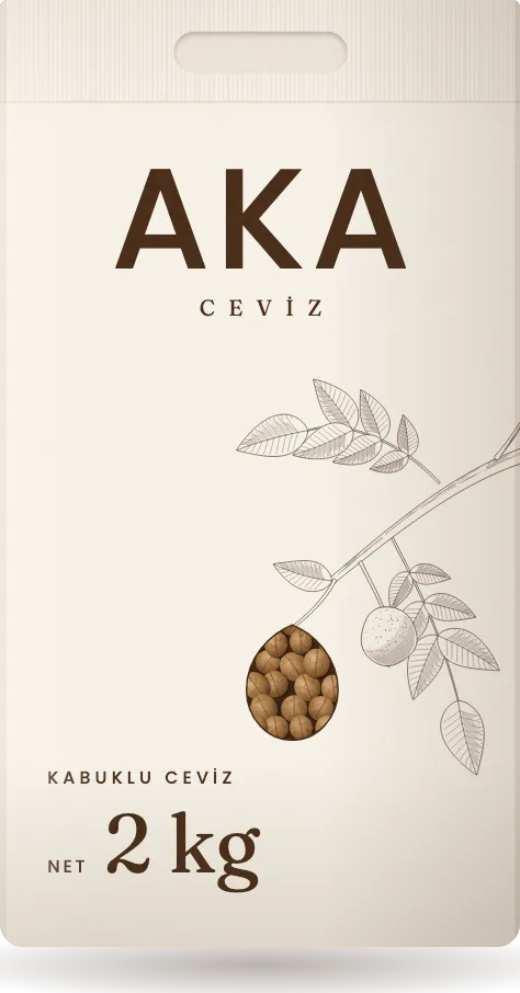 Aka Ceviz ambalajı, 2 kg