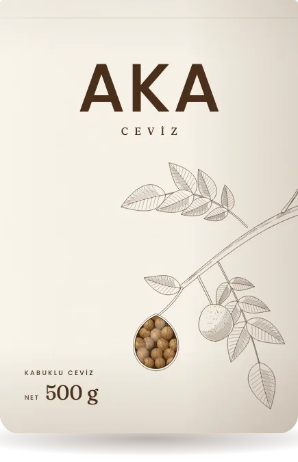 Aka Ceviz ambalajı, 500 g